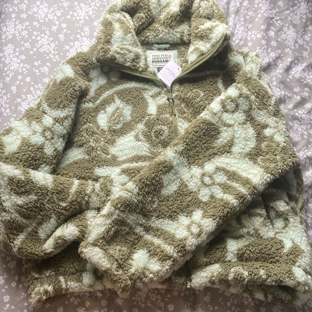 American Eagle Fluffy Sweater